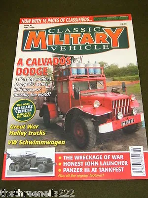 £6.99 • Buy Classic Military Vehicle - A Calvados Dodge - June 2006