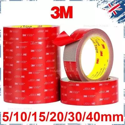 3M VHB Waterproof Double Sided Heavy Duty Mounting Tape For Car Home And Office • $9.10