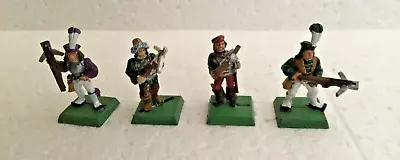 Warhammer Vintage Dogs Of War Tilean Crossbowmen X 4 Well Painted Metal Figures • £34.99