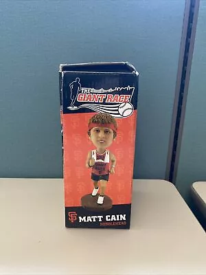 Matt Cain San Francisco SF Giants Bobblehead New In Box Giant Race SF 2012 SGA • $14.99