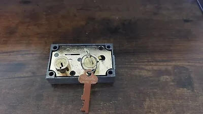 $29.99 • Buy Diebold Safe Deposit Box Lock With Renter Key, #17505, Left Hand, No Guard Key