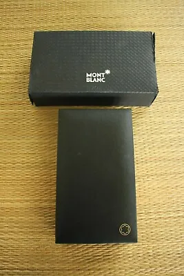 Mont Blanc 7769 Key Ring Black Clamshell Hard Box Case W/ Sleeve & Interior Pad  • $16.99