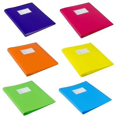 £7.99 • Buy A4 Display Book 20/30/40/60/100 Pockets Presentation Folder File Portfolio Books