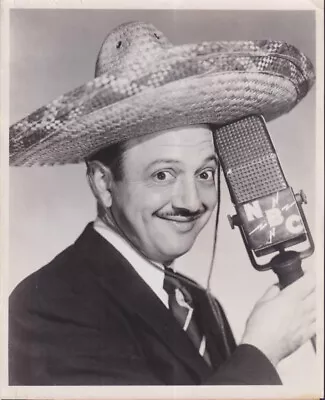 Mel Blanc Dressed As Pedro On The Judy Canova Show NBC Radio Photo 1946 • $9.99