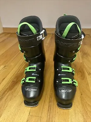 Lange RX130 LV Ski Boots  Mondo Point 28 - 28.5/ Black & Green • $99