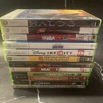 Lot Of Untested Xbox And Xbox 360 Games • $42