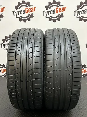 2x 225 40 R18 92 XL Continental ContiSport Contact5 MO 5-7mm Tested Free Fitting • £144.99