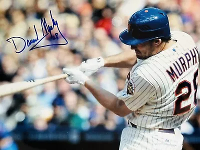 DANIEL MURPHY 2015 New York Mets NLCS MVP Autographed Signed 11x14 Photo COA • $24.99