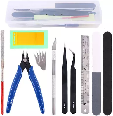 Gundam Model Tools Kit Gunpla Tool Kits Modeler Basic Tools Craft Set With Box • $17.11