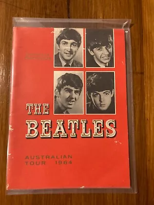 Beatles Souvenier Catalouge From 1964 Australian Tour • $325