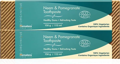 £16.80 • Buy Himalaya Neem And Pomegranate Organic Toothpaste - 150g Pack Of 2