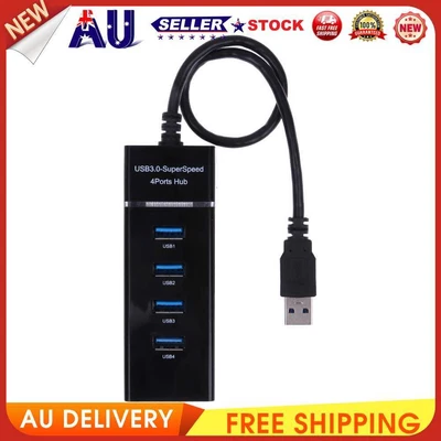 $11.45 • Buy New USB3.0 Super Speed 4 Ports HUB Splitter For PS4 / SLIM/PRO/XBOXONE