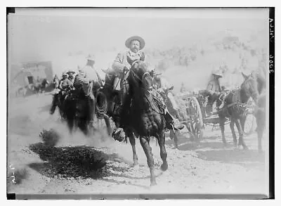 8  X 10  Photo Villa General Francisco  Pancho  Villa (1877-1923) On Horseback • $16.95