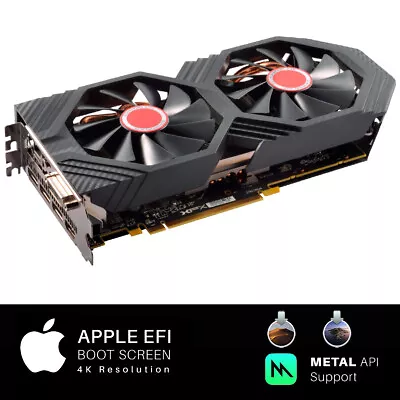  Apple Mac Pro AMD Radeon RX 580 8GB PCI-E Video Card 580 OSX Mojave Catalina • $285