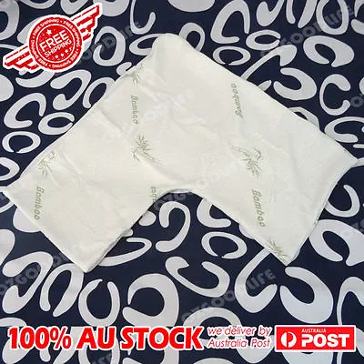Pillow Cover Boomerang/V/TRI Shape Bamboo Pillow Fabric Cover Case AU STOCK • $24.75