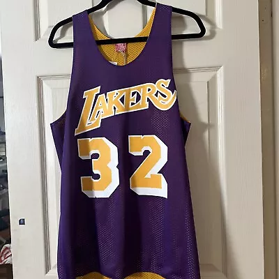 NBA Reversible Mesh Tank Lakers 84 Magic Johnson • $125