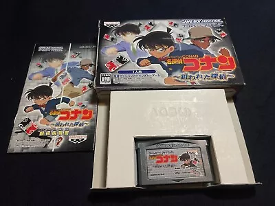 GBA Game Boy Advance Meitantei Conan Japanese Tested W/Box Manual Nintendo • $39.99