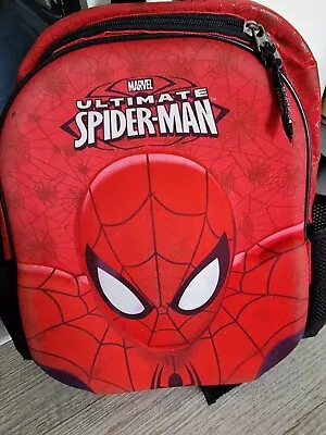 Spiderman Kids Rucksack Backpack Bag Used • £2.99