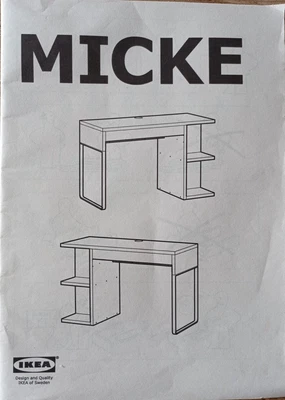 £25 • Buy Used IKEA MICKE Desk White 120 X 50 Cm