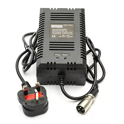 Electric E Scooter Battery Charger Lead Acid 36 Volt 36v 1.6 Amp Male UK Plug • £12.99