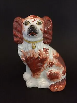 Antique Staffordshire Spaniel/wally Dog.  • £35