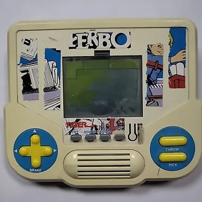 Paperboy 1988 Tiger Electronics Handheld Game Tengen Vintage 80s Partial Front • $30