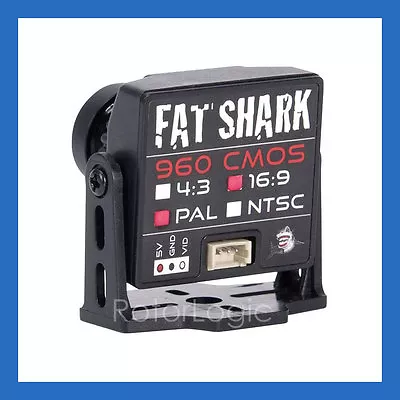 FatShark FSV1206 - 960TVL 16:9 CMOS Camera PAL - Fat Shark US Dealer • $17.94