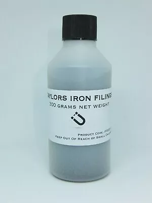 £4.49 • Buy New 300g Bottle Of Taylors Iron Filings Teaching Resources