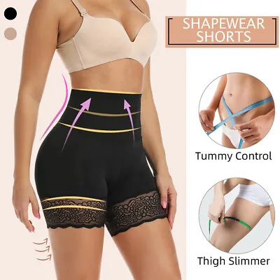 Womens Anti Chafing Under Dresses Underwear Tummy Control Safety Shorts Shaper • £9.99