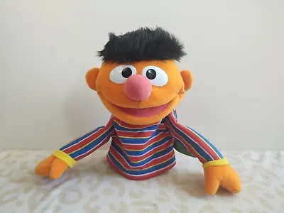 New SESAME STREET ERNIE 9  Hand Puppet GUND 2003 #75856 Muppets Henson Bert Elmo • $11.99