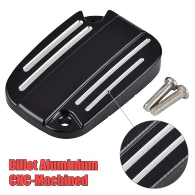 $12.98 • Buy Black Clutch Master Cylinder Fluid Cap For Harley Night Rod Special V-Rod Muscle