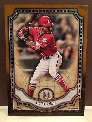 2018 Museum #95 Victor Robles Copper RC Washington Nationals • $2.25