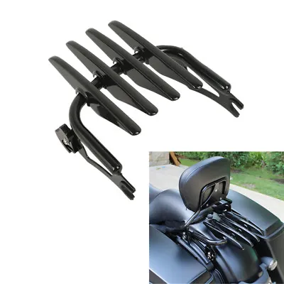 Detachable Stealth Luggage Rack Fit For Harley Touring Road Street Glide 09-2023 • $44.99