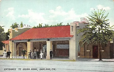 Postcard TnT Oakland Entrance To Idora Park California 1907 • $2.99