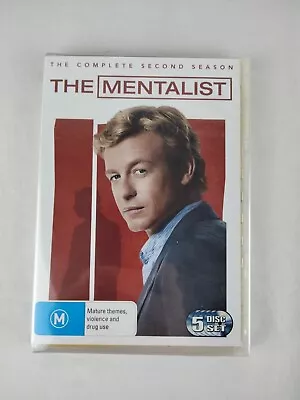 The Mentalist : The Complete Second Season 2. PAL DVD Region 4. New & Sealed. • $10.98