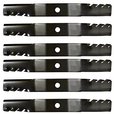 Set Of (6) K5371-99040 Superior Mulching Predator Blade Fits Kubota 60  Deck • $224.23