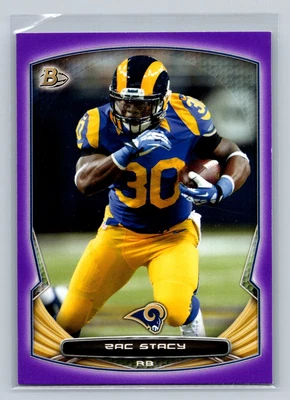 $0.99 • Buy 2014 Bowman #8 Zac Stacy Purple     St. Louis Rams