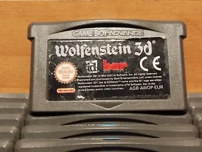 WOLFENSTEIN 3D [GENUINE] Nintendo Game Boy Advance Video Game Cartridge • £22.19