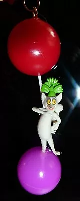 KING JULIEN LEMURS MADAGASCAR Balloons Ornament CAKE TOPPER Handcrafted USA Nora • $14.99