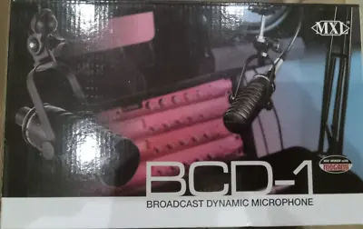 MXL BCD-1 Dynamic Broadcast / Podcast Microphone - Black • $69