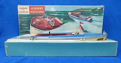 Hornby Meccano Canot De Course Model 900 Alcyon Electric Speed Boat • $49.72