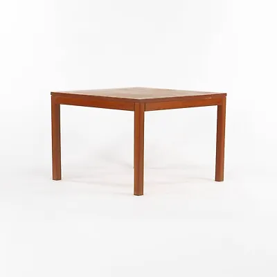 1960s Danish Teak End Table By Henning Kjaernulf For Vejle Stole & Mobelfabrik   • $795