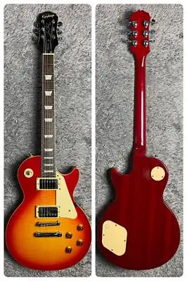 Electric Guitar Epiphone By Gibson Les Paul Model Standard Cherry Sunburst • $750