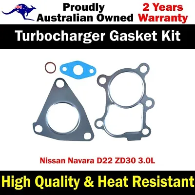 $19.90 • Buy High Quality Turbo Charger Gasket Kit For Nissan Navara D22 ZD30 3.0L HT12-19B
