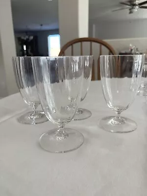 Set Of 5 Mikasa Stephanie Water Glasses • $90