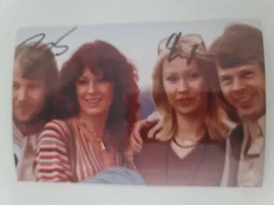 ABBA Benny Andersson Björn Ulvaeus Autograph Original Signed Signed Autograph • £132.63