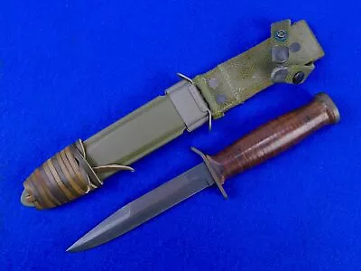 US WW2 M3 Fighting Knife NEAR MINT W/ Scabbard • $750