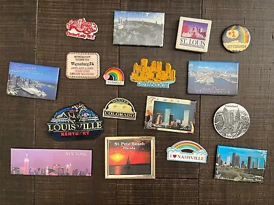 Vintage Refrigerator Magnets - US And Canadian Cities/Tourist Spots - You Pick • $2.99