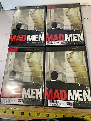 Mad Men: Season 1 Disc1-4 Episodes 1-12 (DVD) • $12