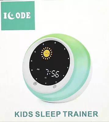 USED Time To Wake Alarm Clock For Kids Children's Sleep Trainer Wake Up Light • £13.50